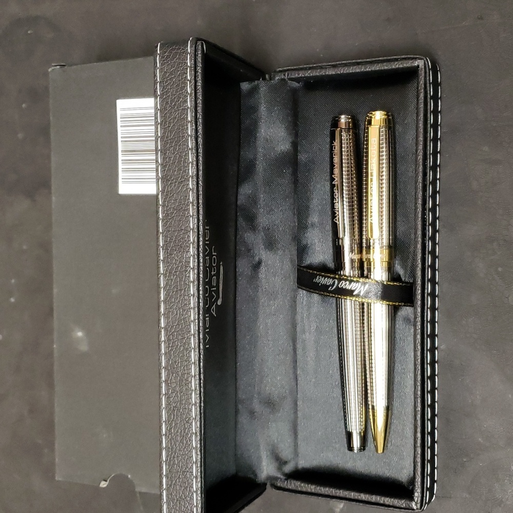 Marco Cavier Aviator Pen Set NWT